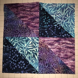 block 4 finished tutorial quilt block, finished